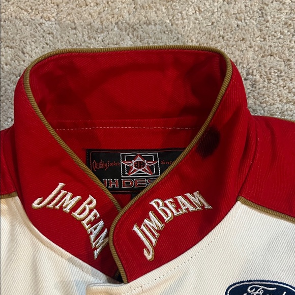 Red and White Racing Jacket - Picture 6 of 11
